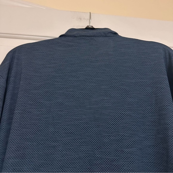 Columbia University of Michigan Wolverines Navy Quarter-Zip Pullover Size 2XL - Picture 11 of 12